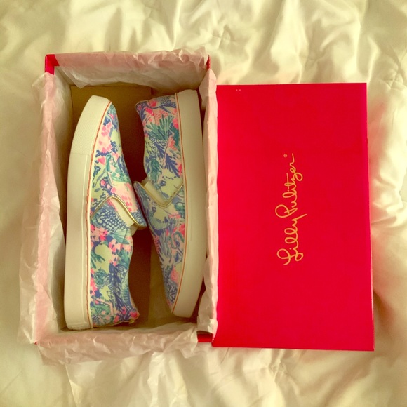 Lilly Pulitzer Shoes - Lilly Pulitzer mermaids cove sneaker